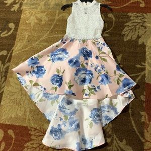 High low girls dress